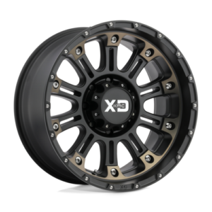 XD829 20X10 5X5.5 S-BLK MACH DTCC -24MM Alufelni